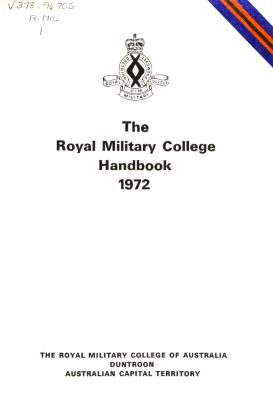 UNSWCanberra_RMC_Handbook_1972