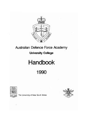 UNSWCanberra_ADFA_Handbook_1990