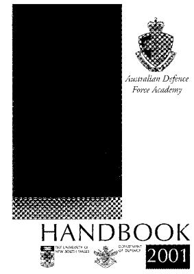 UNSWCanberra_ADFA_Handbook_2001