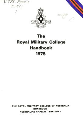 UNSWCanberra_RMC_Handbook_1975