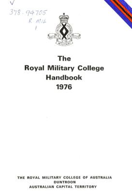 UNSWCanberra_RMC_Handbook_1976