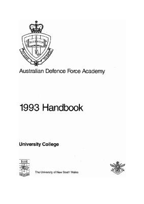 UNSWCanberra_ADFA_Handbook_1993