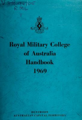 UNSWCanberra_RMC_Handbook_1969