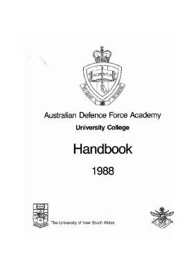 UNSWCanberra_ADFA_Handbook_1988