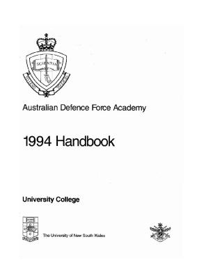 UNSWCanberra_ADFA_Handbook_1994